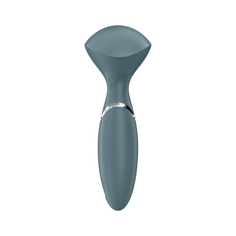 Satisfyer Mini Wand-er Grey - Vibrador Compacto Recargable