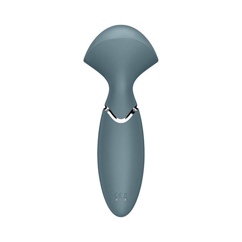 Satisfyer Mini Wand-er Grey - Vibrador Compacto Recargable