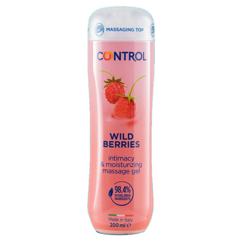 Control Massage Gel 3 en 1 Bayas Silvestres 200 ml
