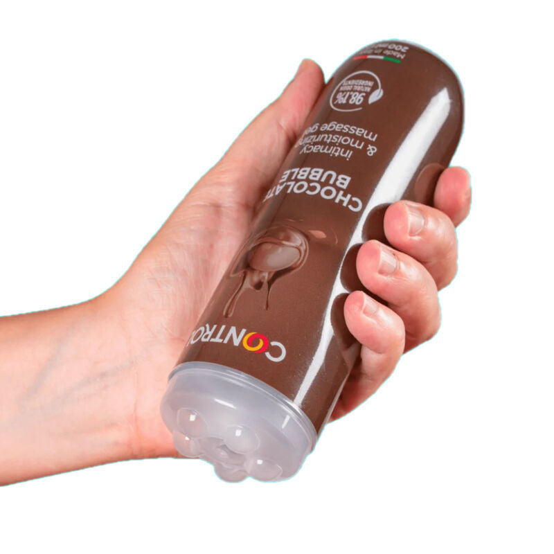 Control Massage Gel 3 en 1 Chocolate Bubble 200 ml