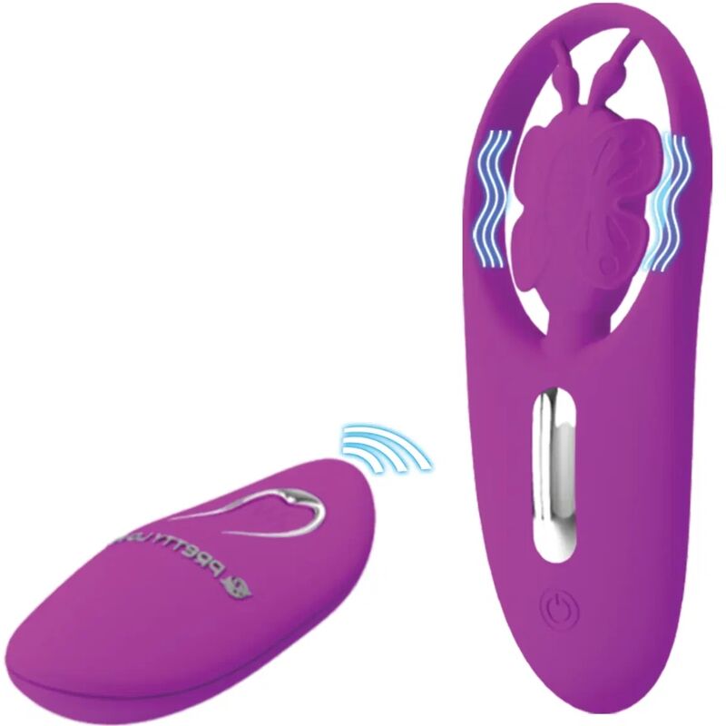 Pretty Love Dancing Butterfly Stimulator con Control Remoto Lila