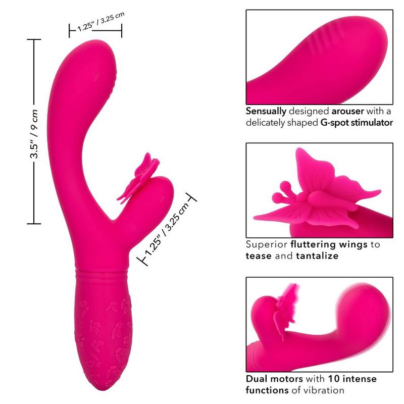 CalExotics Butterfly Kiss Flutter Pink