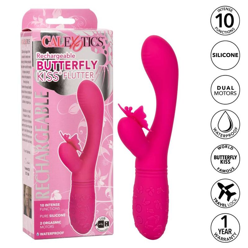 CalExotics Butterfly Kiss Flutter Pink
