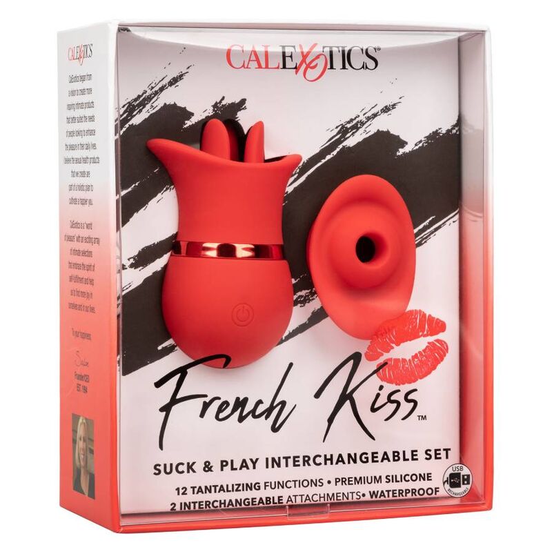 CalExotics French Kiss Suck & Play Set