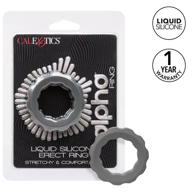 CalExotics Alpha Erect Ring Grey - Anillo Potenciador