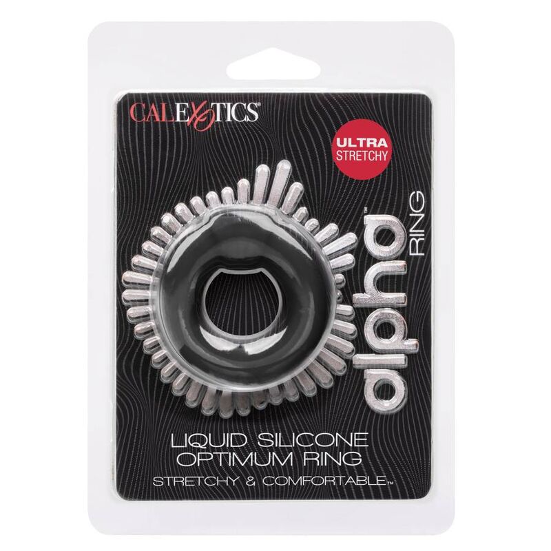 CalExotics Alpha Optimum Ring Black - Anillo de Placer