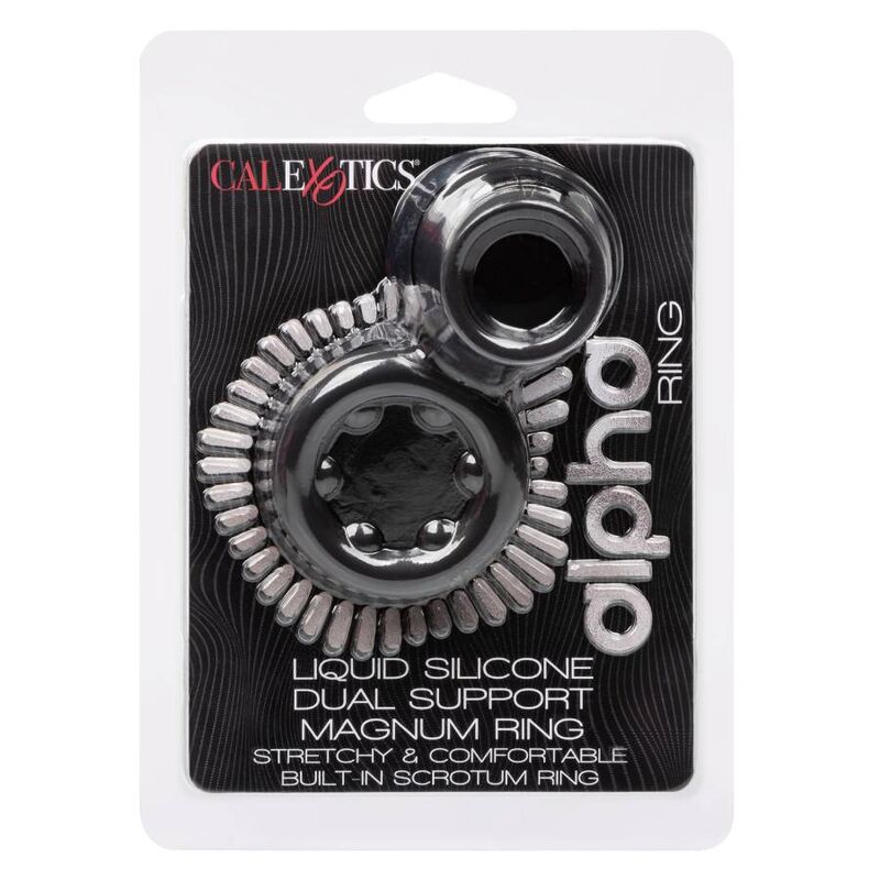 CalExotics Alpha Dual Magnum Ring Black - Anillo Potenciador