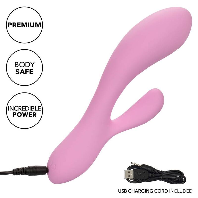 CalExotics Contour Zoie Pink - Vibrador de Diseño Ergonómico