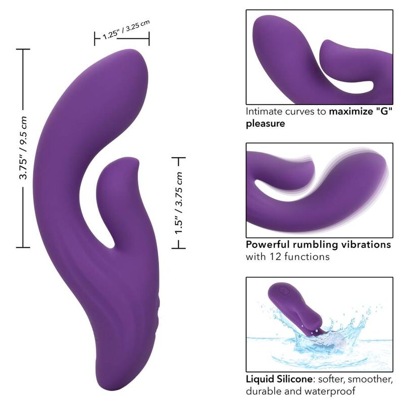 CalExotics Stella Dual Pleaser Violet