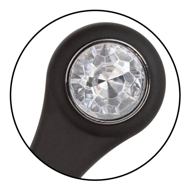 CalExotics Star Fucker Glider Plug - Potenciador Dual de Silicona y Metal