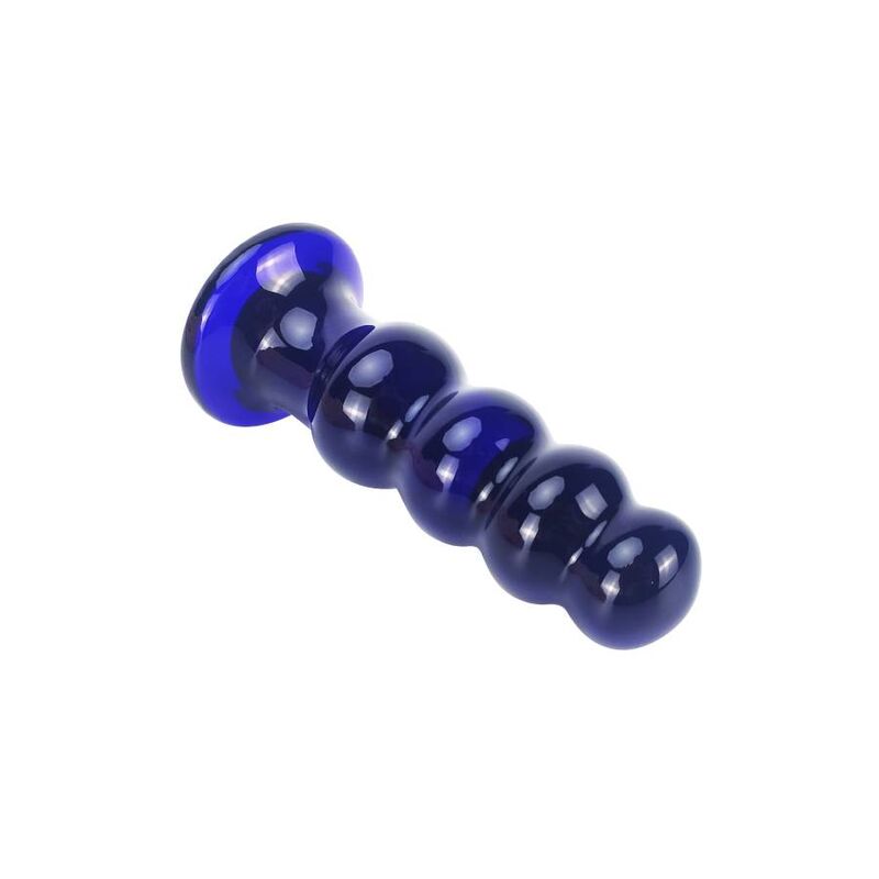 TOYJOY Buttocks The Radiant - Plug Anal de Vidrio con Vibración