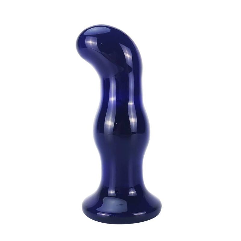TOYJOY The Gleaming - Plug Anal de Vidrio Vibrante con 5 Modos
