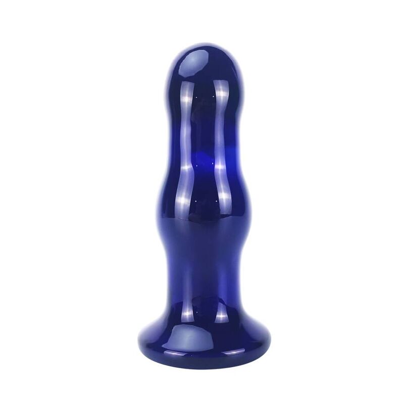 TOYJOY The Gleaming - Plug Anal de Vidrio Vibrante con 5 Modos