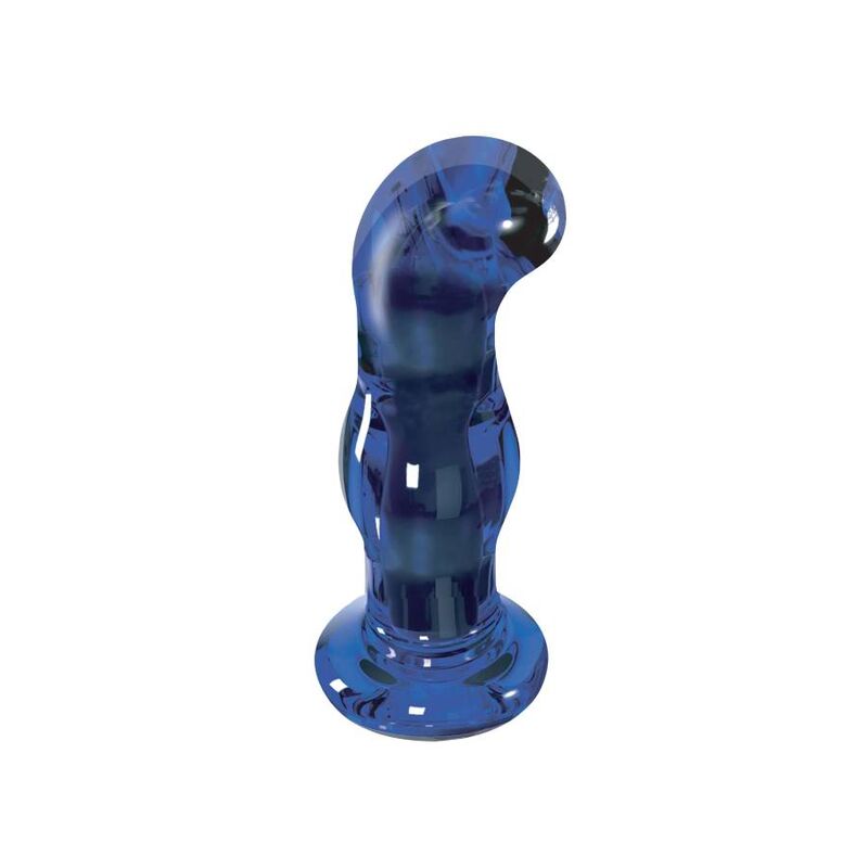TOYJOY The Gleaming - Plug Anal de Vidrio Vibrante con 5 Modos