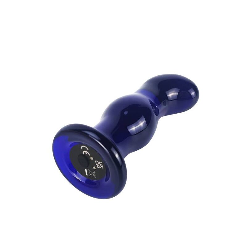 TOYJOY The Gleaming - Plug Anal de Vidrio Vibrante con 5 Modos
