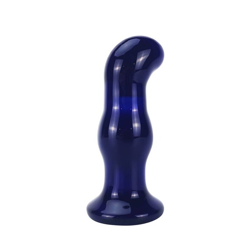 TOYJOY The Gleaming - Plug Anal de Vidrio Vibrante con 5 Modos