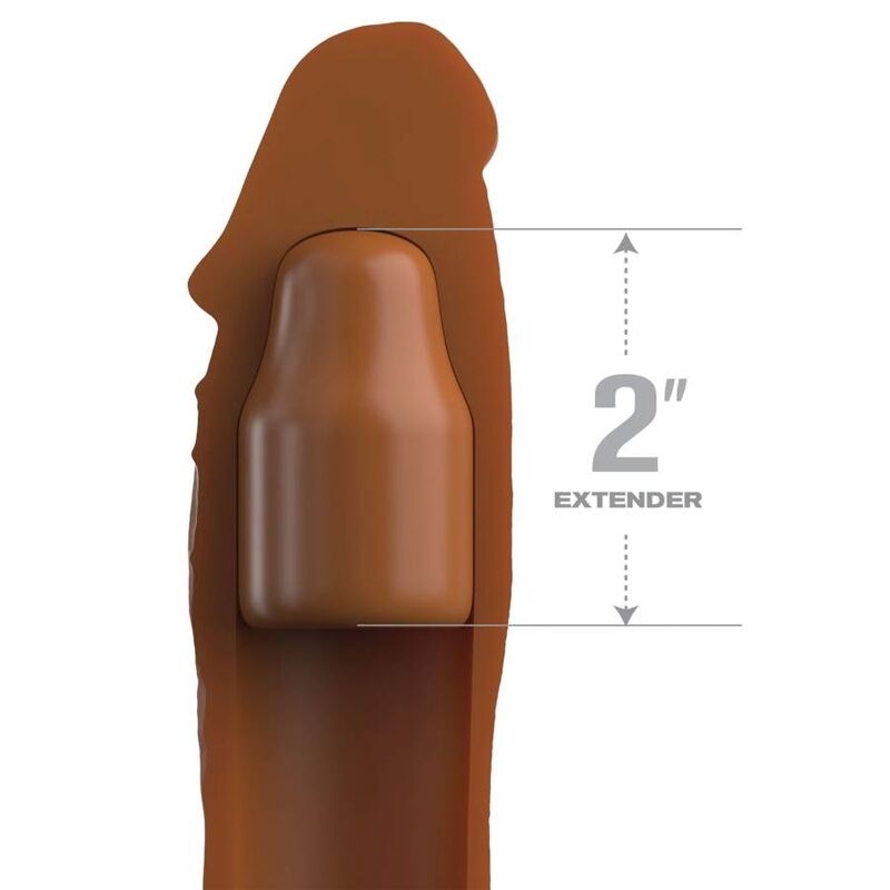 Fantasy X-Tensions Sleeve 20,32 cm + 5 cm Plug Caramelo