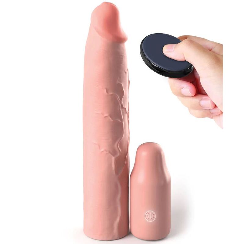 Fantasy X-Tensions Sleeve 22,86 cm + Plug 7,62 cm con Control Remoto