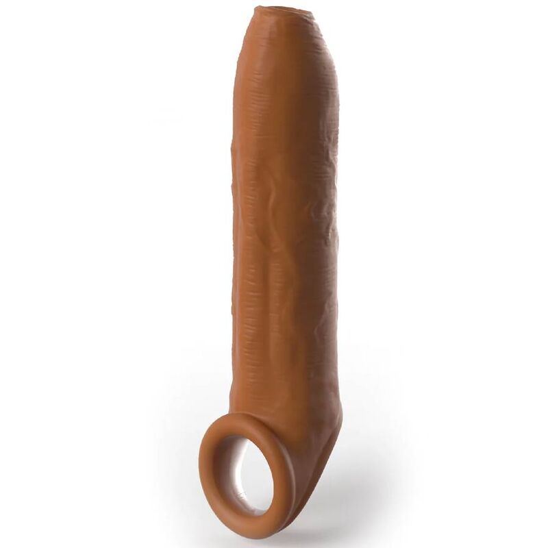 Pipedreams Sleeve Uncut 17,78 cm con Correa - Caramelo