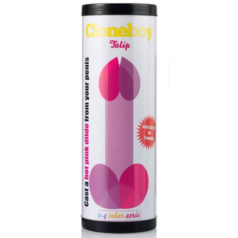 Cloneboy Dildo Tulip Intense Pink - Juguete Erótico de Diseño Ergonómico