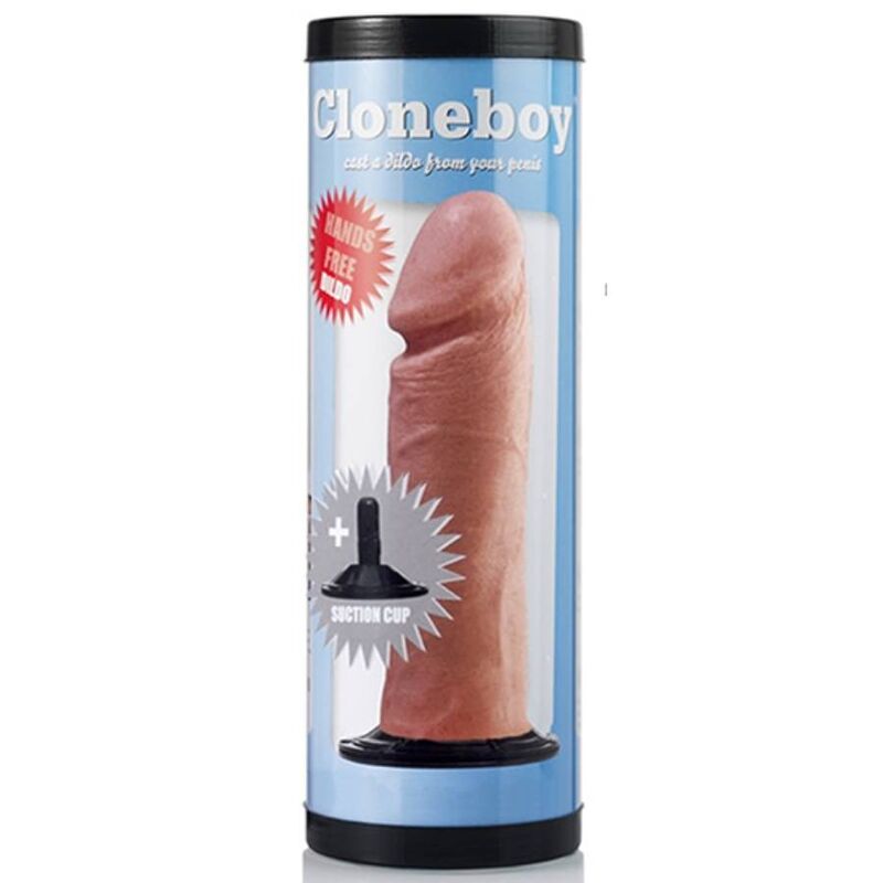CLONEBOY Dildo & Suction Cap Rosa - Kit Clonador de Silicona Personalizado