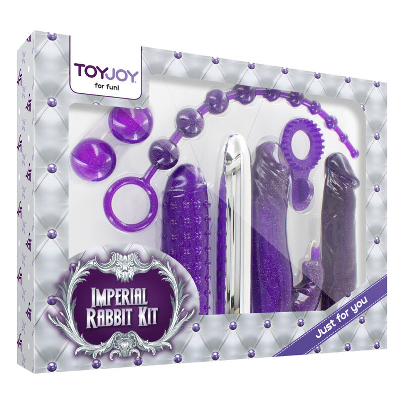 Toyjoy Imperial Rabbit Kit Purple - Set Completo