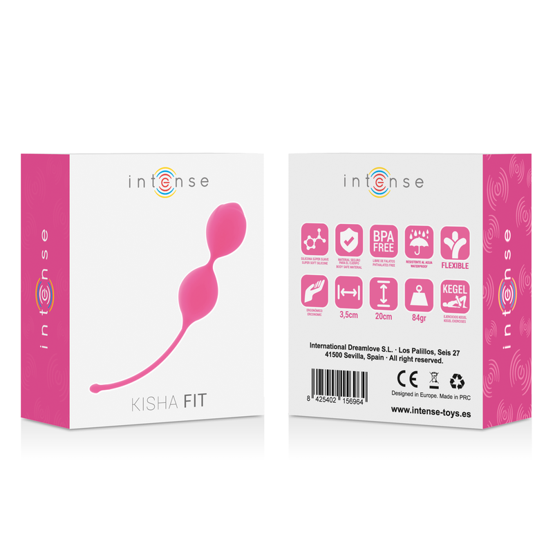 Intense Kisha Fit - Bolas Chinas de Silicona Fuchsia