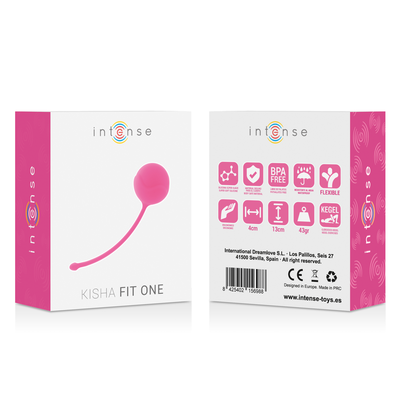 Intense Kisha Fit One - Bolas Kegel de Silicona Médica Fuchsia