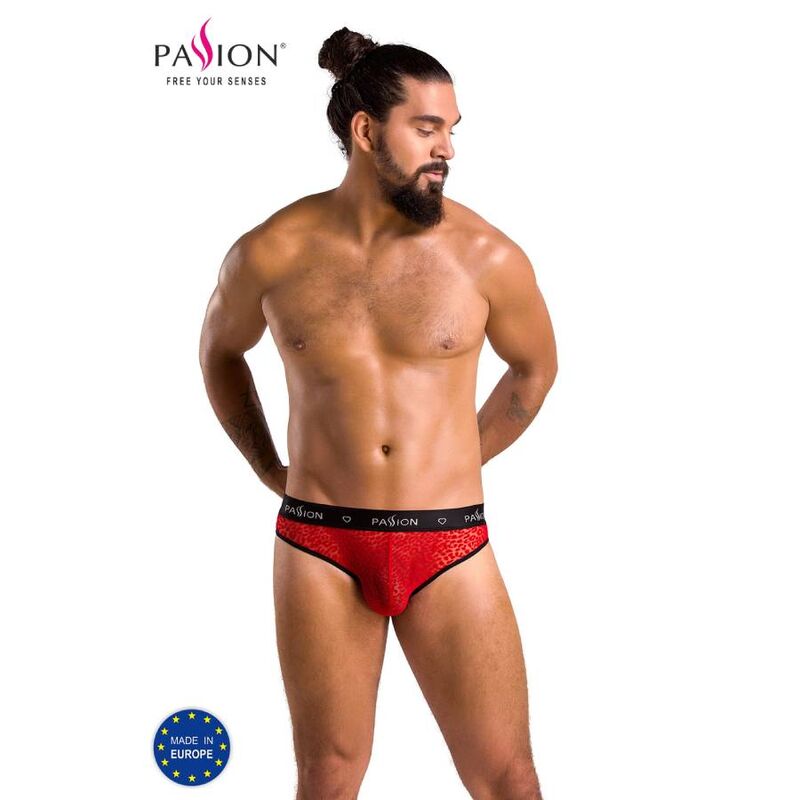 Passion 031 Slip Mike Red - Talla S/M
