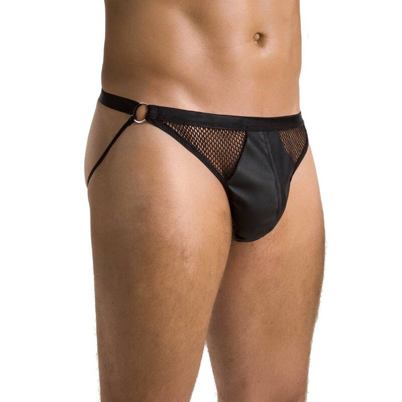 Passion 034 Slip Open Luke Black L/XL