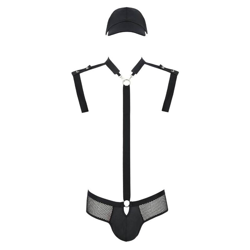 Set John Black S/M - Lencería Masculina Passion Men