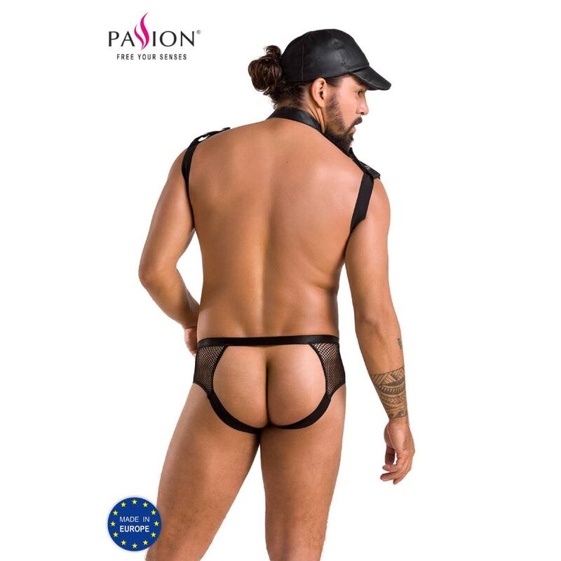 Set John Black S/M - Lencería Masculina Passion Men
