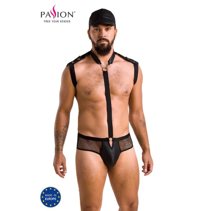 Set John Black S/M - Lencería Masculina Passion Men