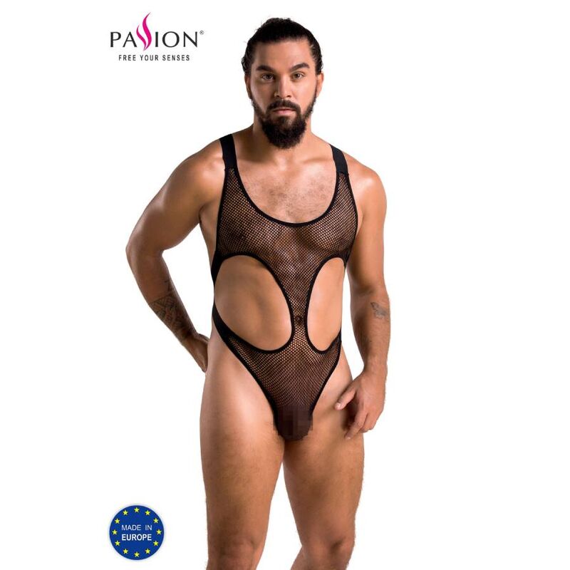 Passion 040 Body Leon Black - Arnés Masculino Talla S/M