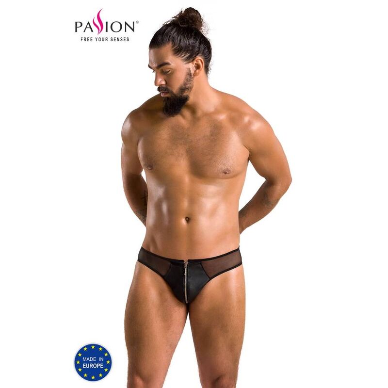 Slip Timmy Black L/XL - Passion Men