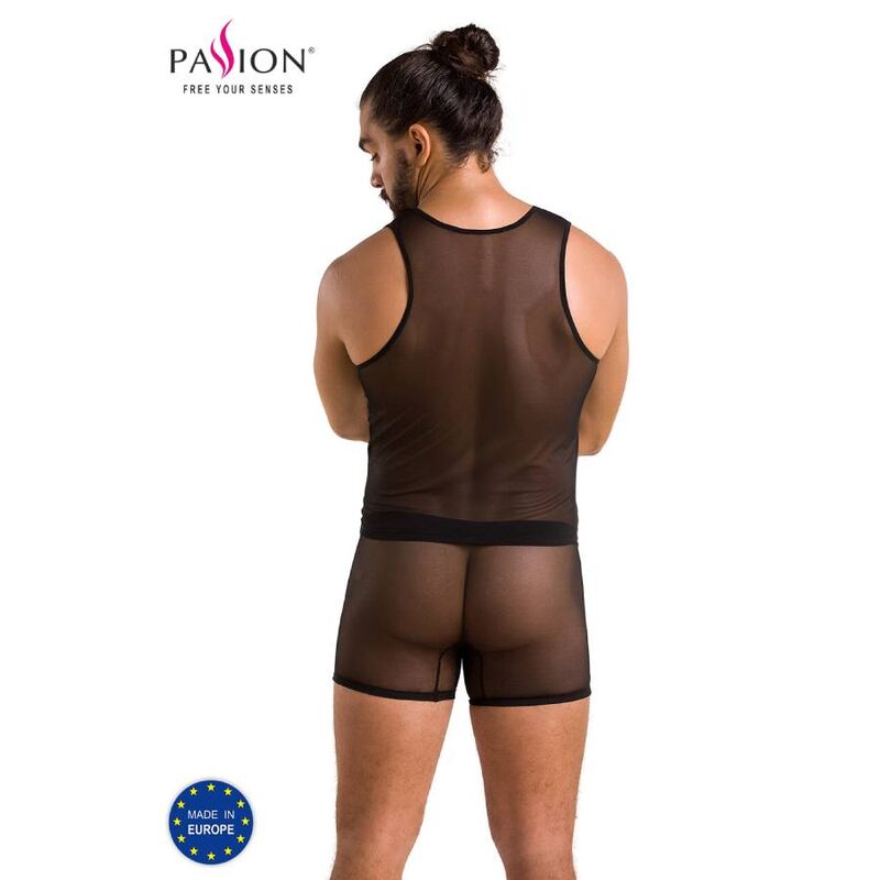 Passion Oscar Black Set - Lencería Masculina S/M