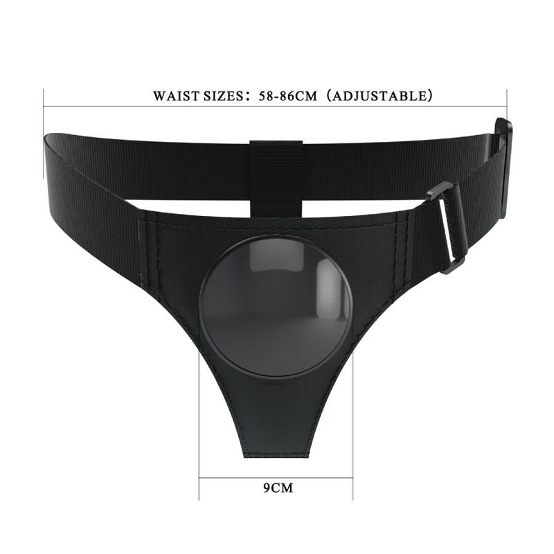 Pretty Love Black Universal Harness - Arnés Ajustable