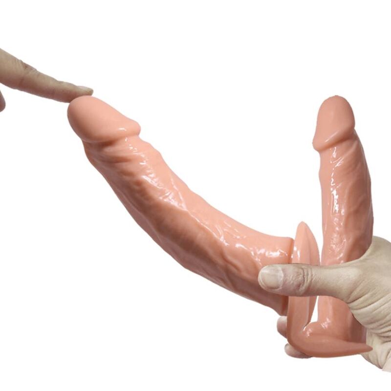 Baile Ultra Passionate Double Dildos with Harness