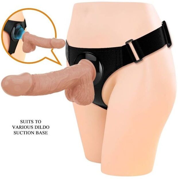 Pretty Love Harness Briefs Universal con Dildo Jerry 21.8 cm