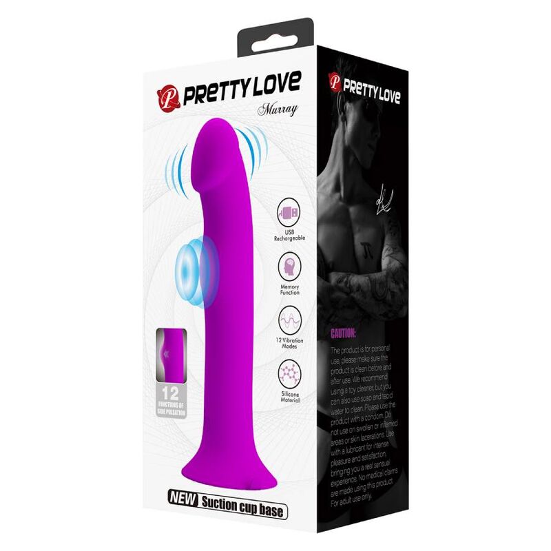Pretty Love Murray - Vibrador y Estimulador G-Point Púrpura