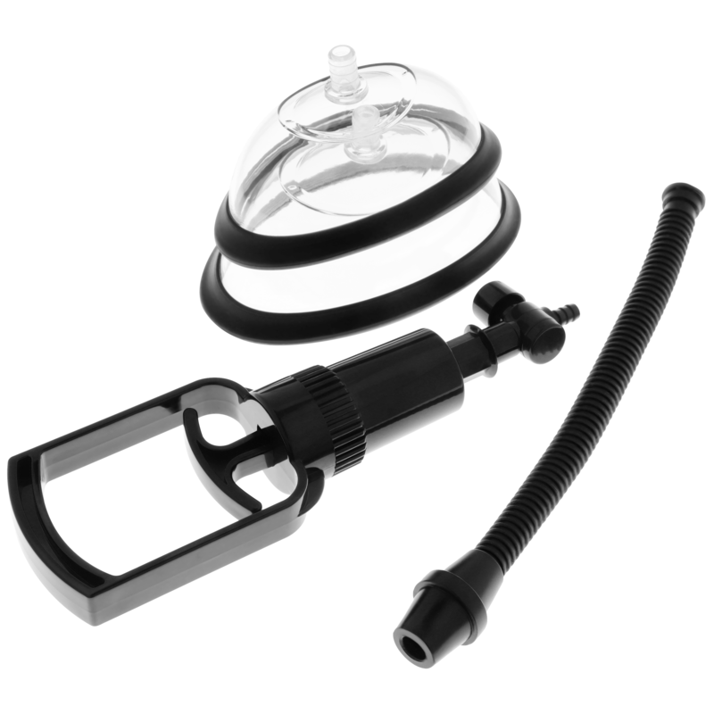 Intense Pump Vaginal Manual con Dos Copas Intercambiables
