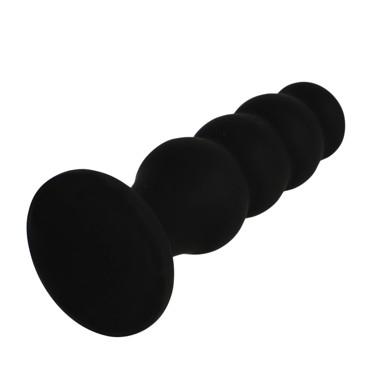 BLACK&SILVER Scott Plug Anal Silicona Premium Negro - Diseño Ergonómico