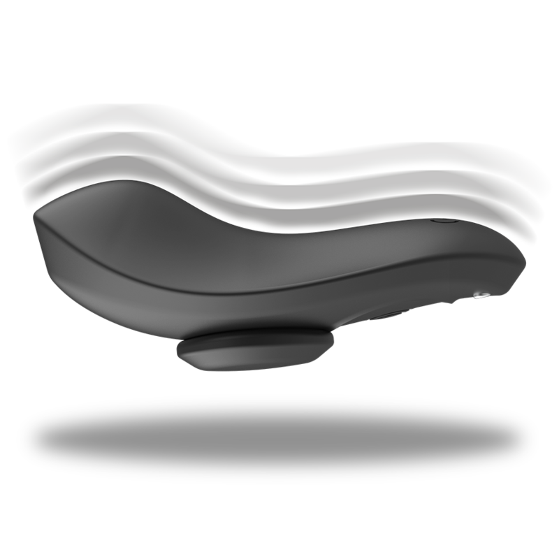 BLACK&SILVER Preston - Vibrador de Silicona Recargable