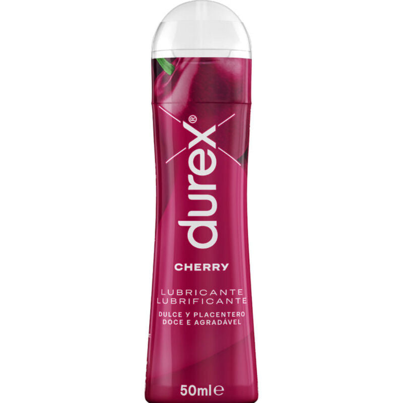 Durex Play Lubricante Cereza 50 ml - Sabor Dulce y Afrutado