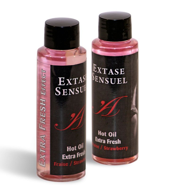 Extase Sensual - Aceite de Masaje con Aroma Fresa 100 ml