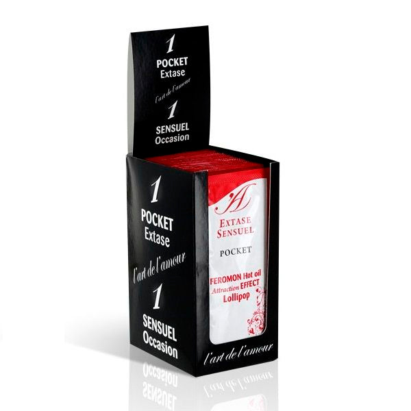 Extase Sensual - Aceite de Masaje con Efecto Calor y Feromonas 10 ml