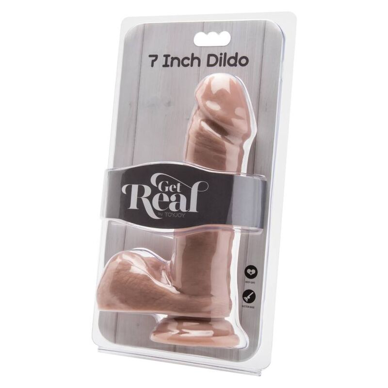 Get Real Dildo 18 cm con Textura Realista