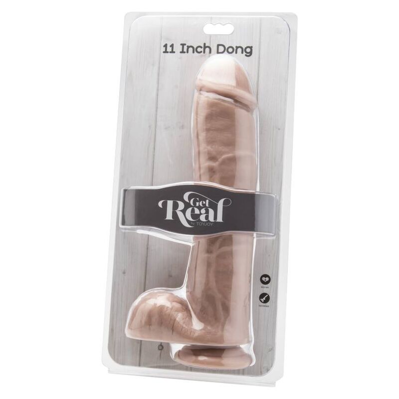 Get Real Dildo 28 cm con Textura Realista