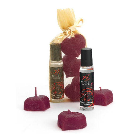 Extase Sensual Silk Nights - Kit de Masaje