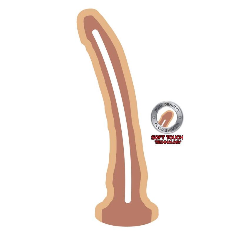 Get Real Dual Density Dong 20,5 cm - Skin